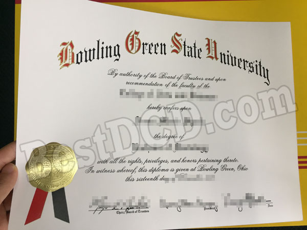 BGSU fake diploma
