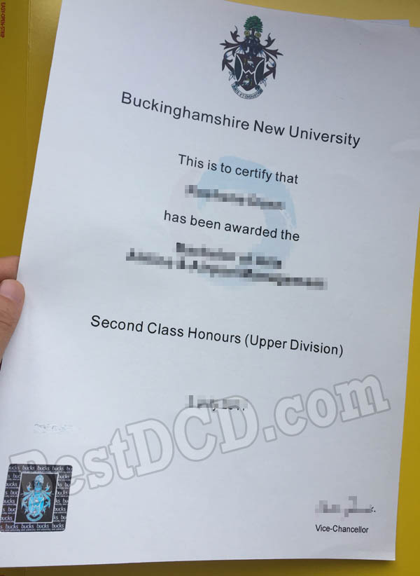 Buckinghamshire New University fake degree