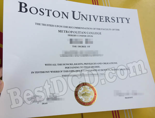 Boston University fake degree