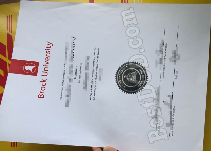 Brock University fake degree