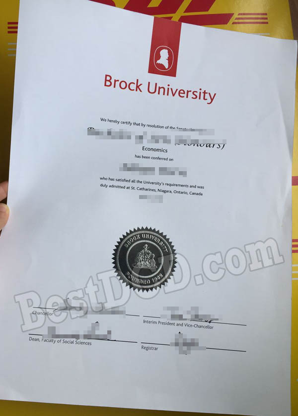 Brock University fake degree
