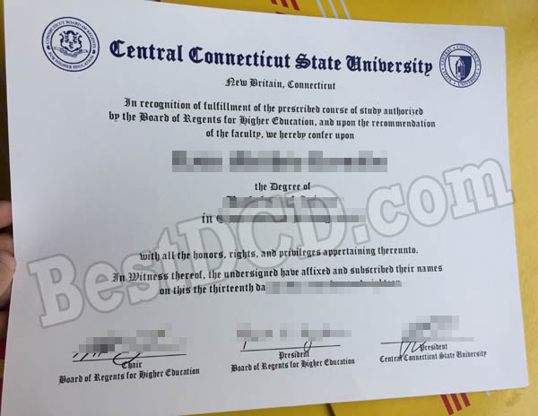Central Connecticut State University fake degree