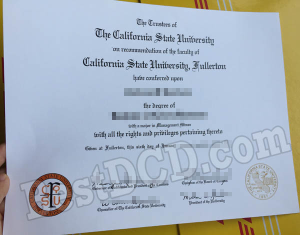 CSUF fake degree