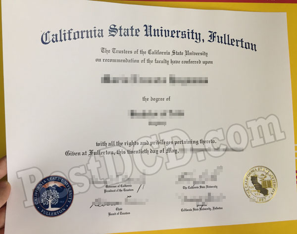 CSUF fake degree online