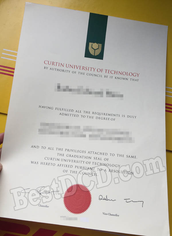 Curtin University of Technology fake degree