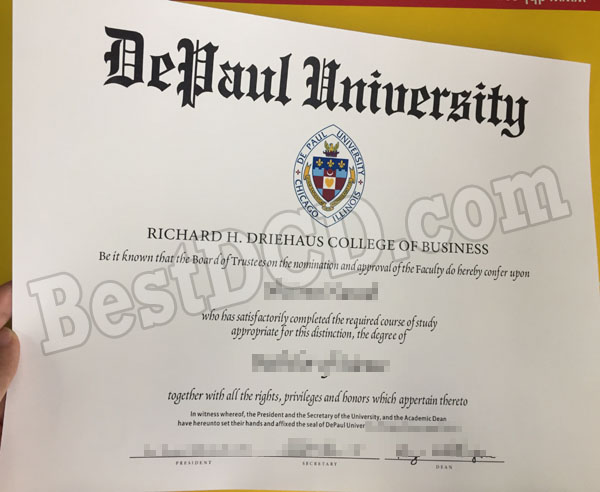 DePaul University fake diploma