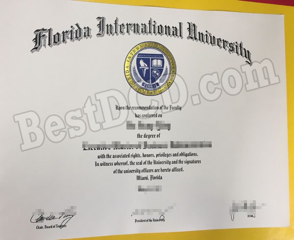 Florida International University fake degree