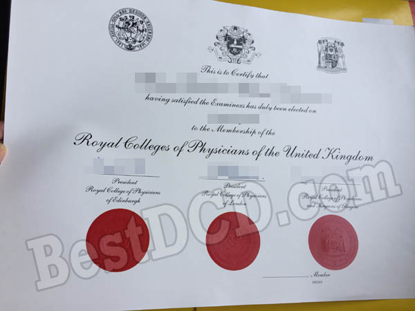 MRCP(UK) fake certificate