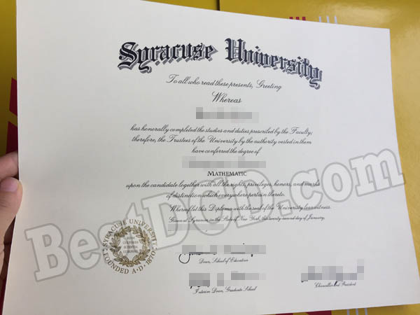 Syracuse University fake diploma