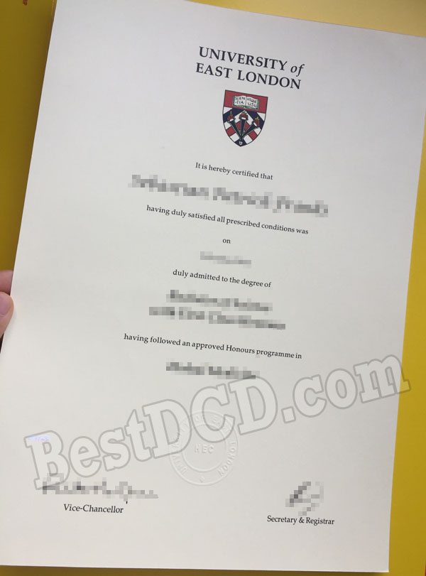 University of East London fake degree