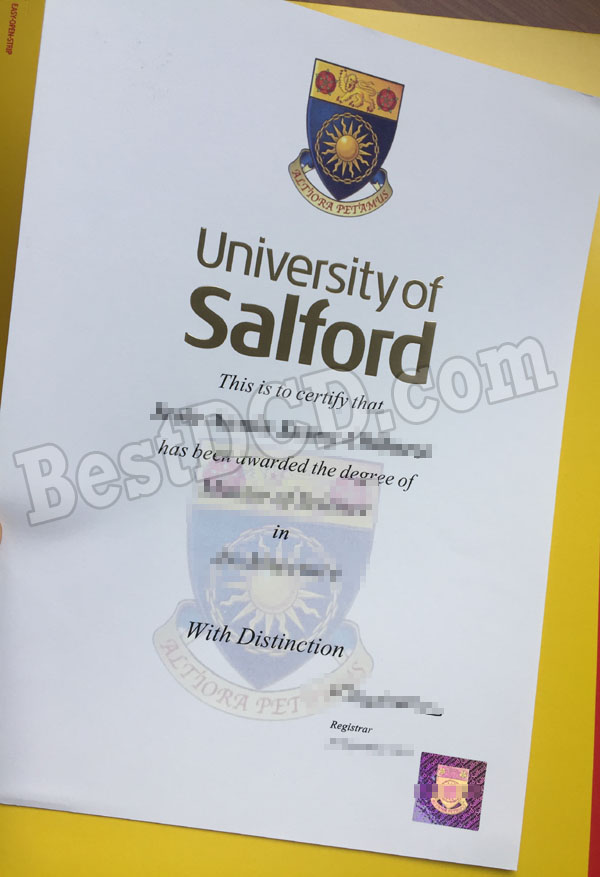 University of Salford fake degree