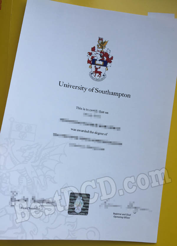 University of Southampton fake degree