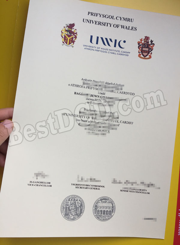 University of Wales fake diploma