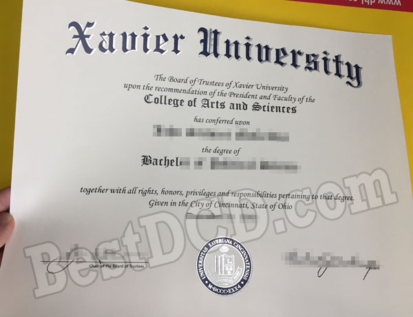 Xavier University fake degree
