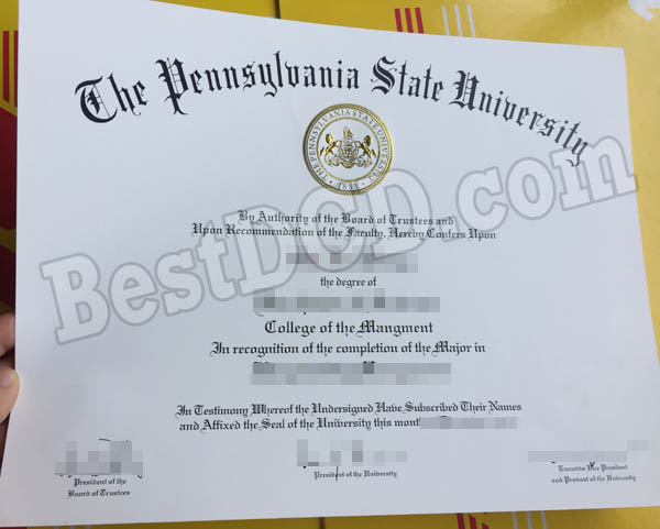 PSU fake degree