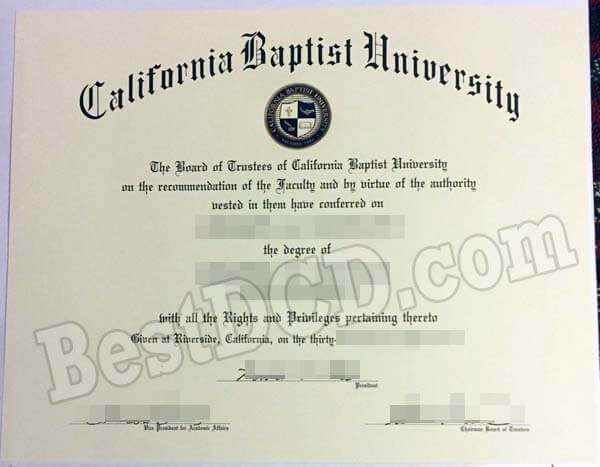 California Baptist University fake degree