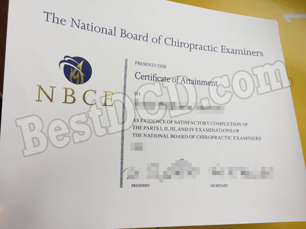 NBCE fake certificate