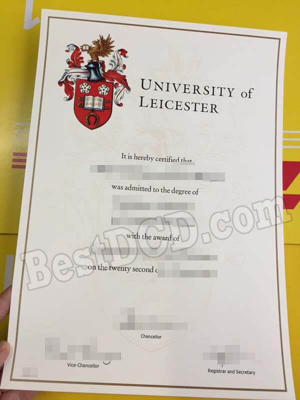University of Leicester fake degree