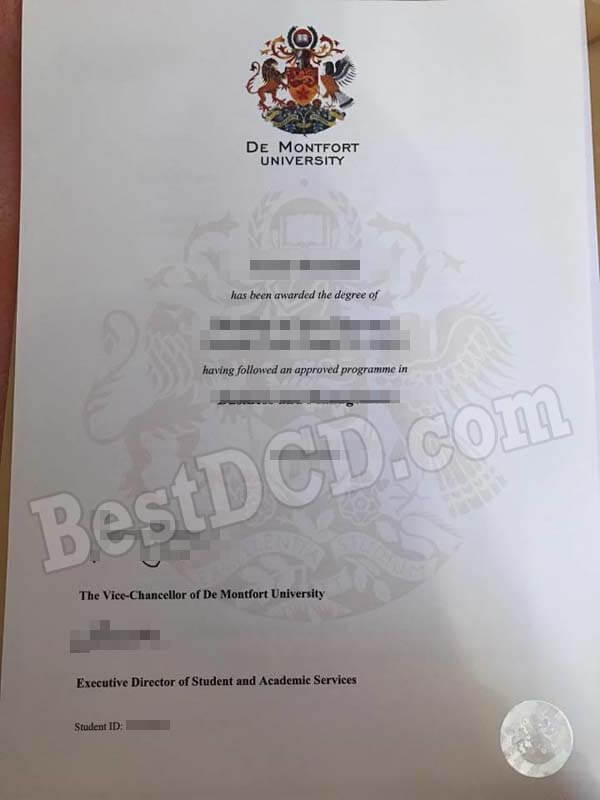 DMU fake degree