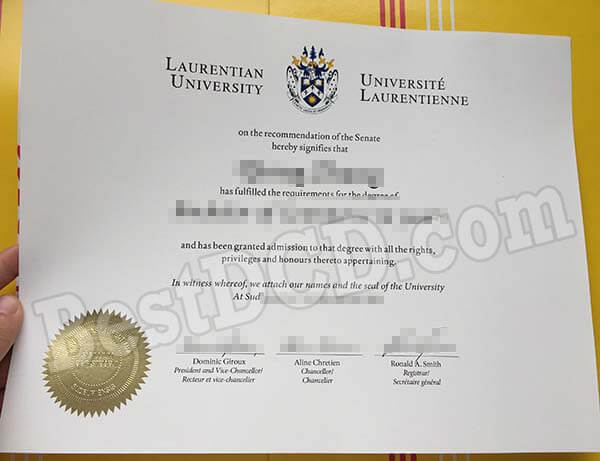 Laurentian University fake degree