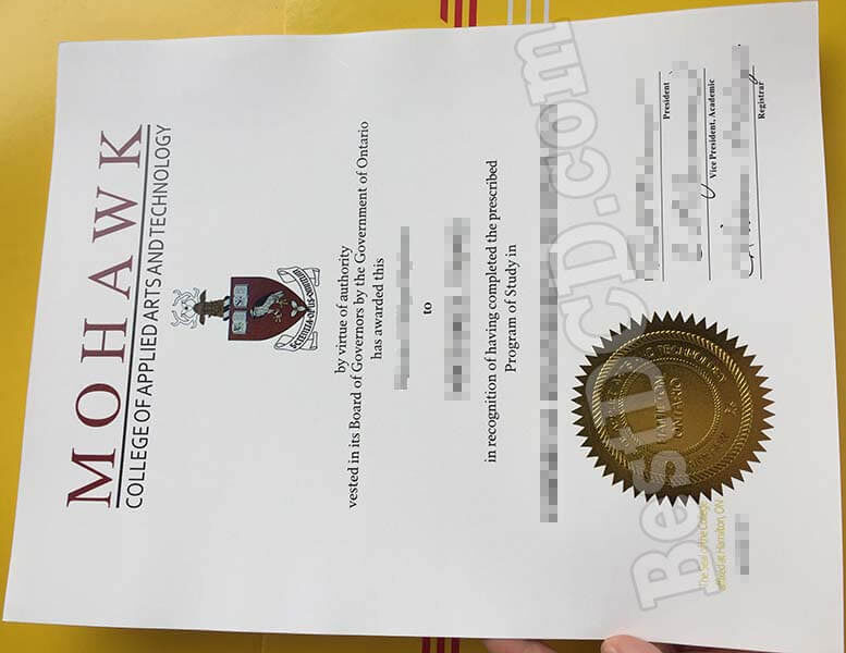 Mohawk College fake diploma