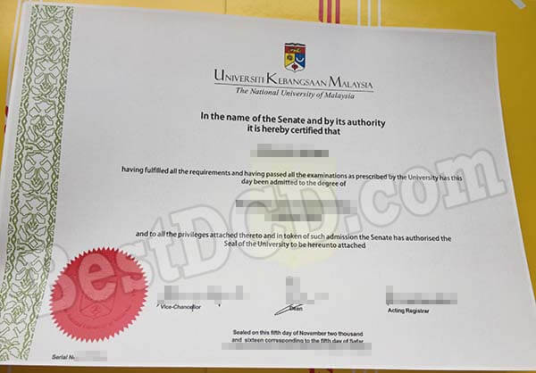 How Much A Copy Of Ukm Fake Degree Bestdcd