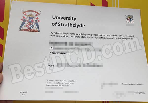 University of Strathclyde fake degree