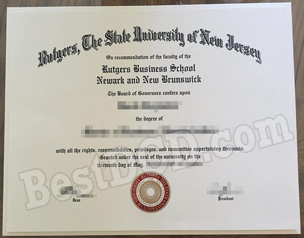 Rutgers University fake degree