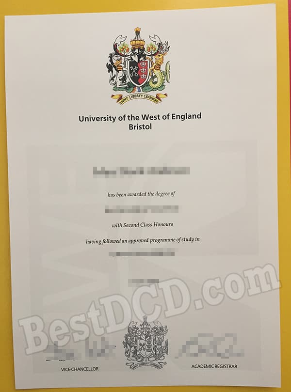 UWE Bristol fake degree