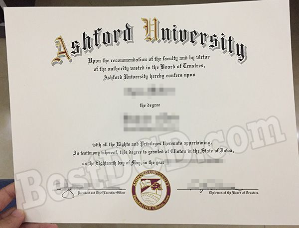 Ashford University fake degree