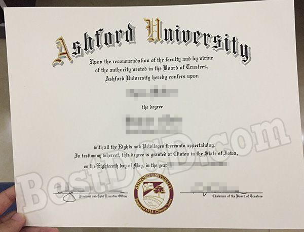 Ashford University fake degree