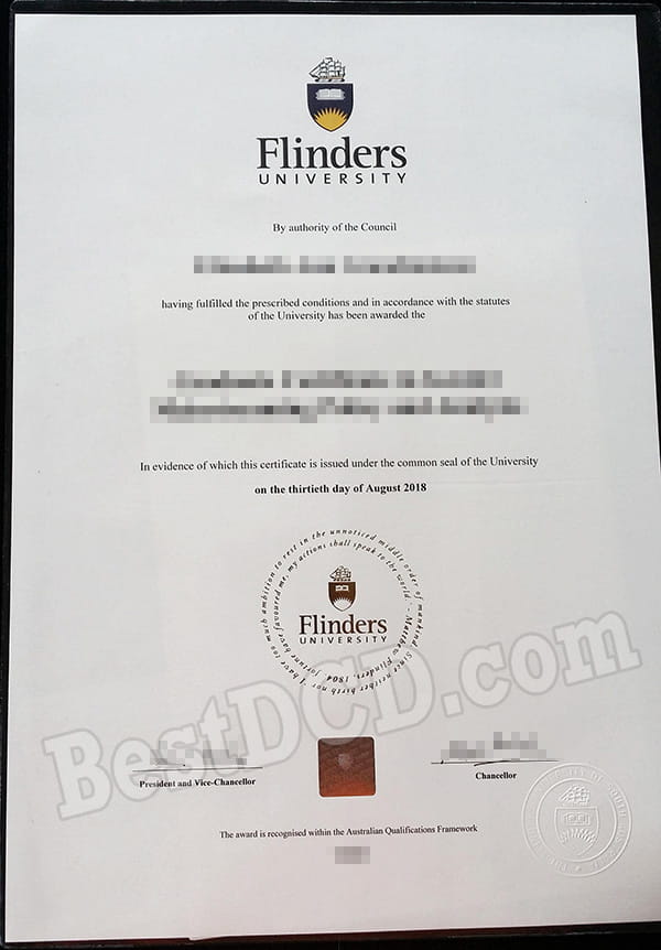 Flinders University fake degree