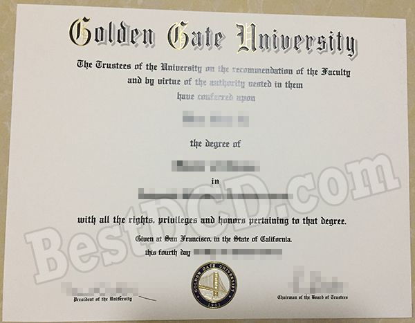 Golden Gate fake degree