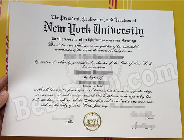 NYU fake degree