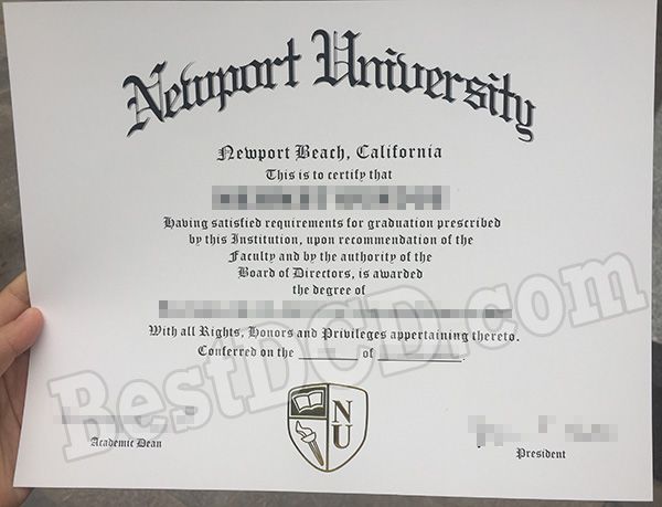 Newport university fake degree