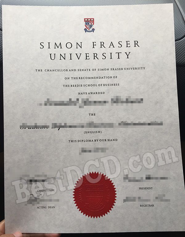 SFU fake degree