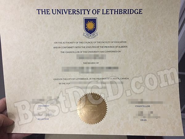 uLethbridge fake degree