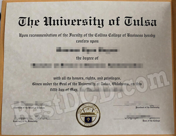 University of Tulsa fake degree