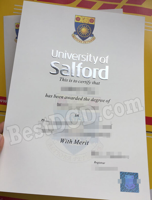 University of Salford fake degree