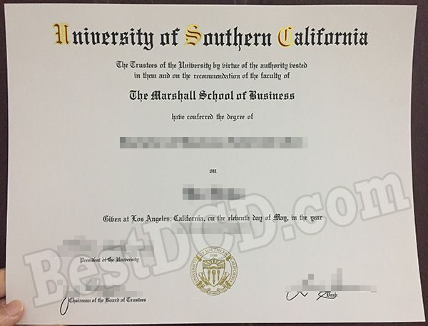 USC fake degree