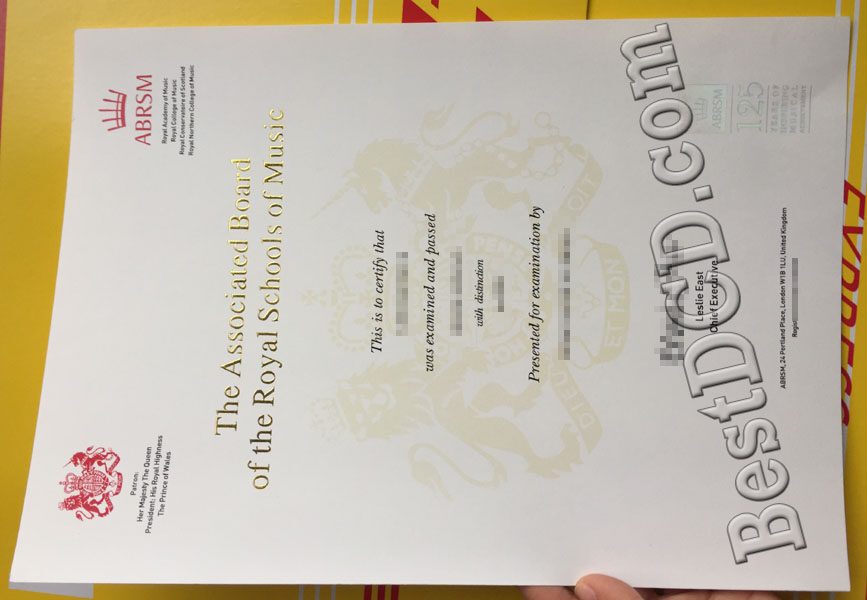 ABRSM fake certificate