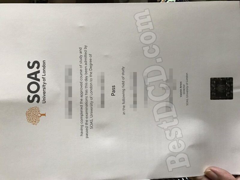 SOAS University of London fake degree