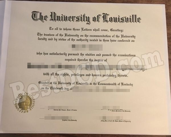 University of Louisville fake degree