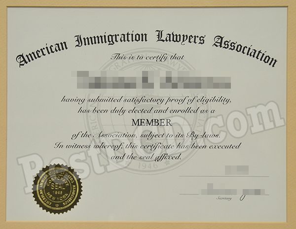 AILA fake certificate