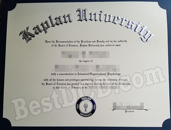 Kaplan University fake degree