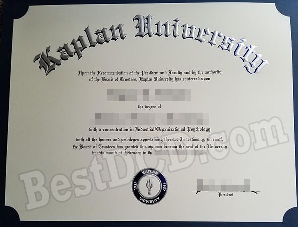 Kaplan University fake degree