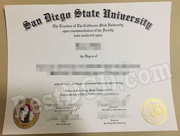 SDSU fake degree