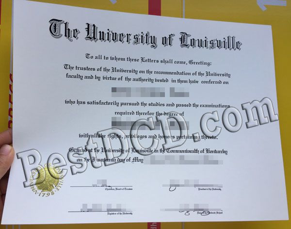 University of Louisville fake degree