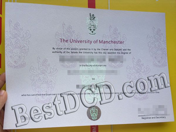 University of Manchester fake degree