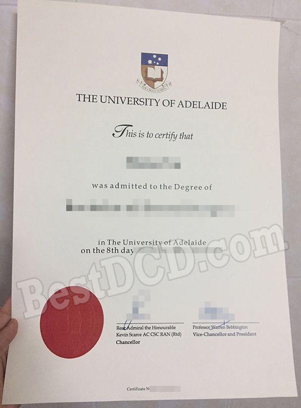 University of Adelaide fake degree